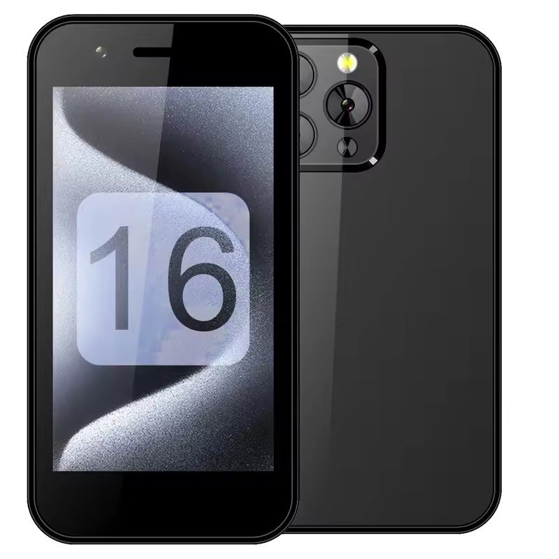 Ready In Stock A16 Mini Smartphone 3G Networks Dual Nano SIM Android 8.1 16GB ROM 3.0'' Screen Mobile Phones 3g&4g Smartphone